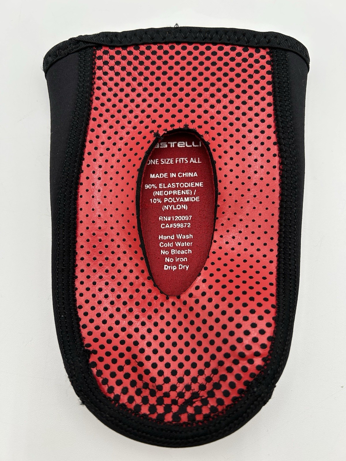 Castelli Toe Thingy 2 Cycling Toe Neoprene Covers Bundle With Cord Keeper