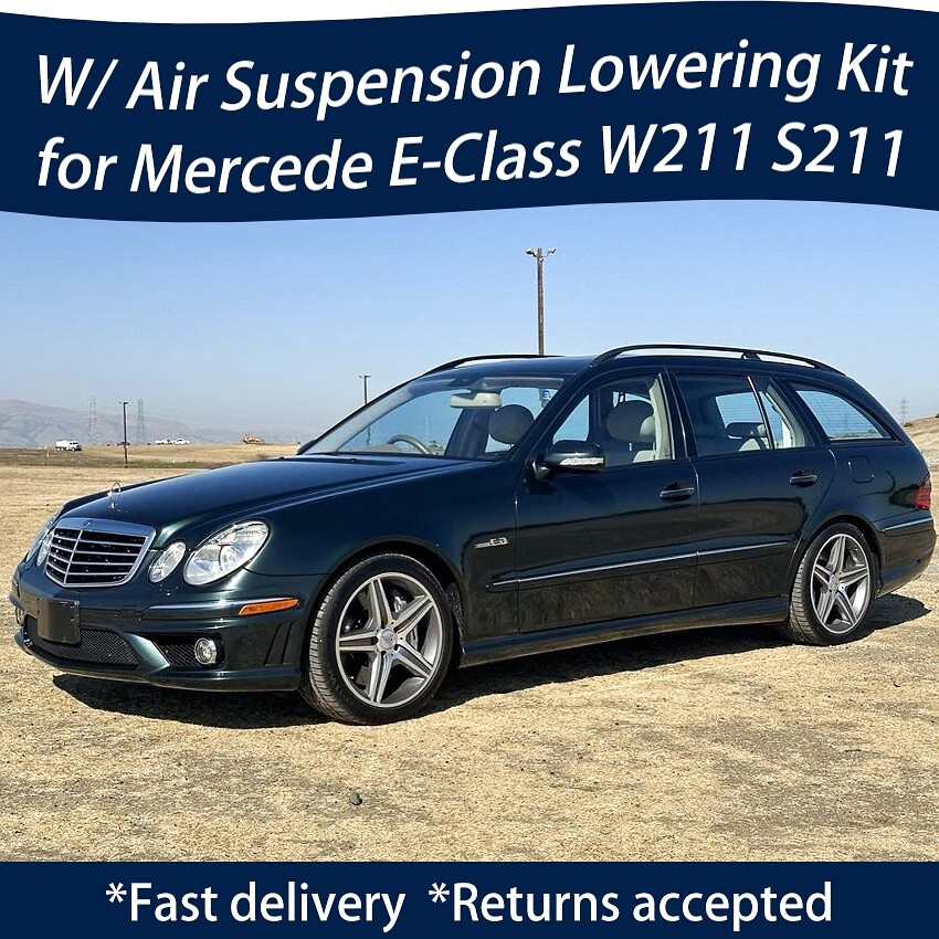 💥for MERCEDES E CLASS E500 E55 E63 W211 Airmatic LOWERING KIT LINKAGES LINKS