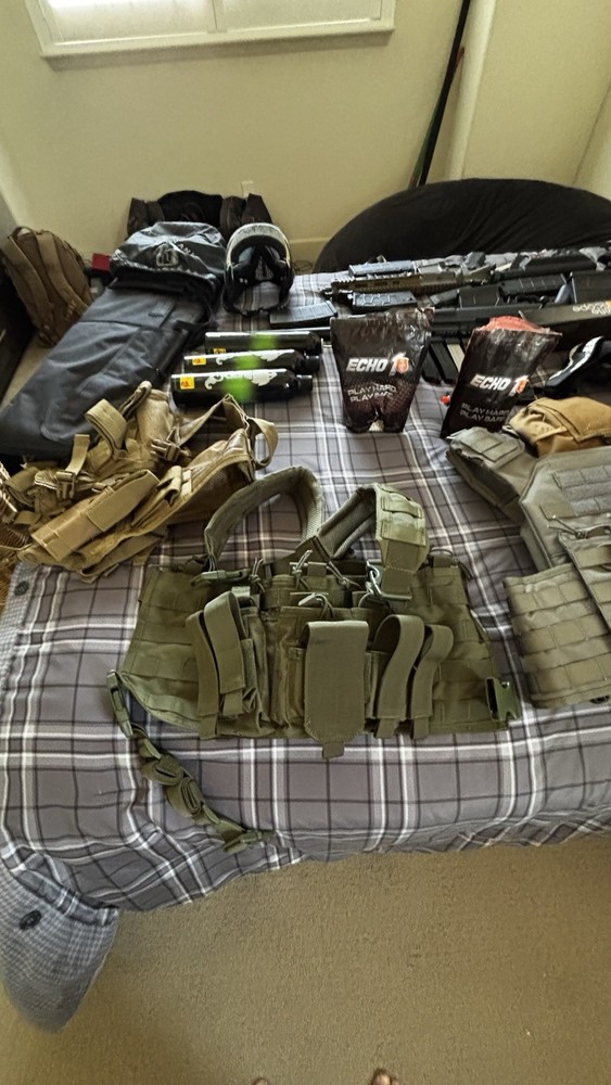 Air soft gear(great value)