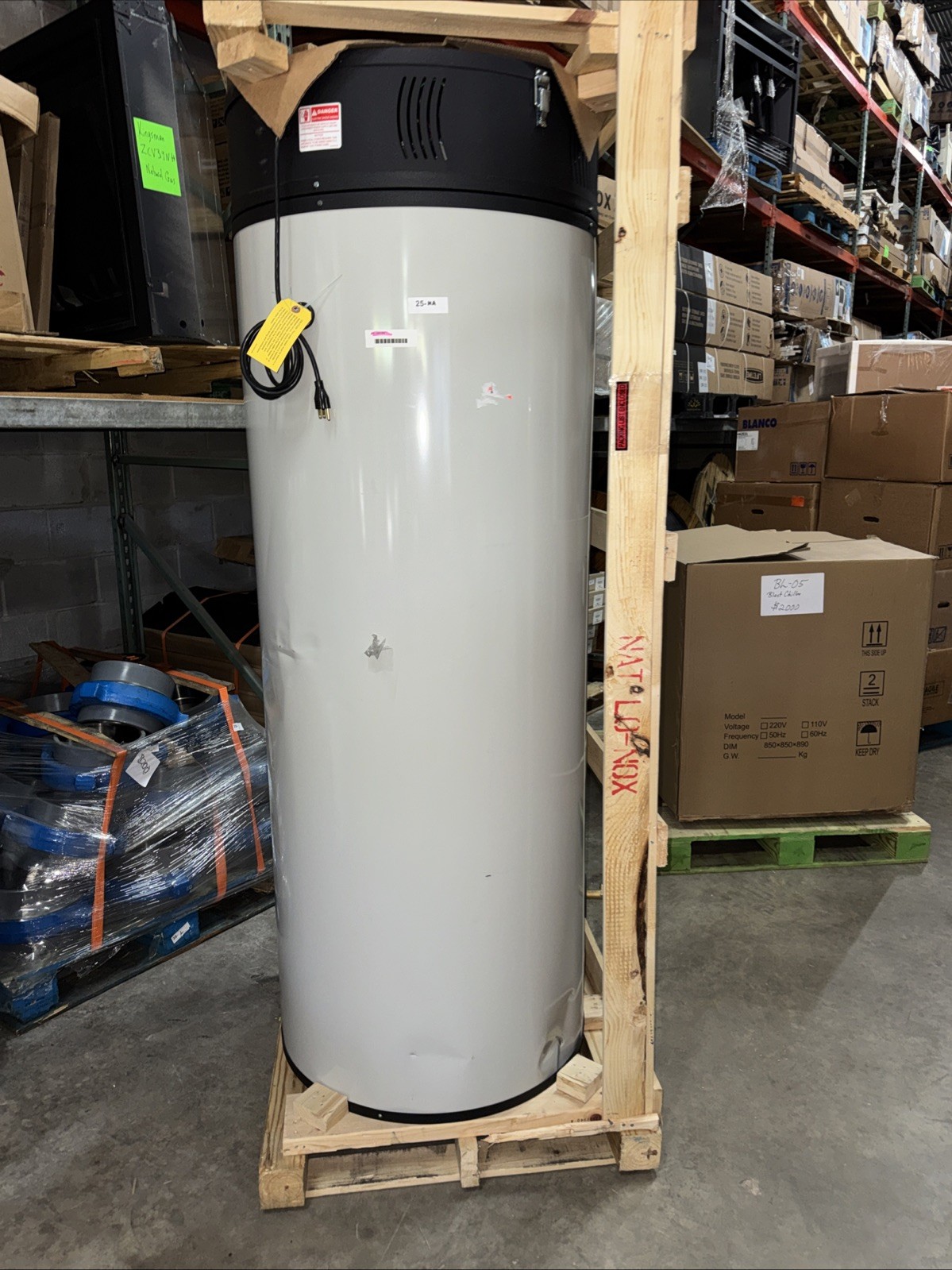 Bradford White 100 Gallon Gas Water Heater 199,999 BTU