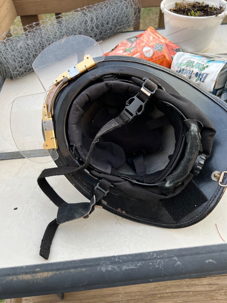 Phenix Leather Firefighting Helmet