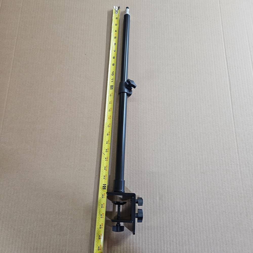 Adjustable Desk Mount Telescoping Light Stand C Clamp