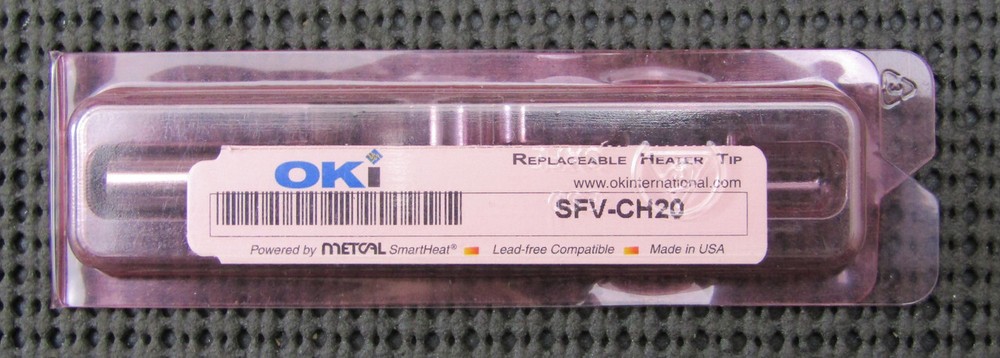 OKi SFV-CH20 DESOLDERING REPLACEABLE HEATER TIP