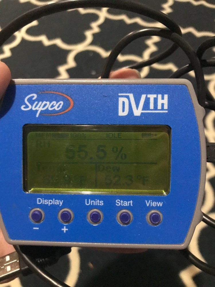 SUPCO DVTH Temperature Humidity Data Logger