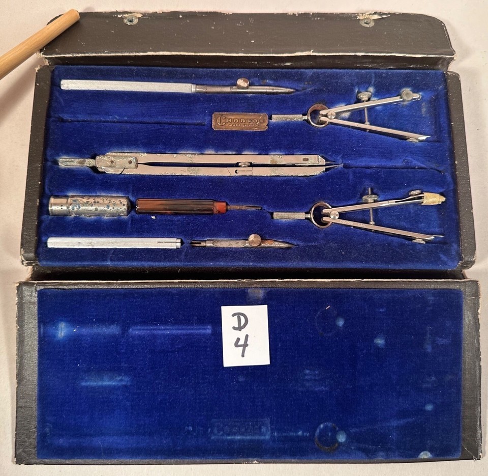 Drafting Tool Lot, Compasses +