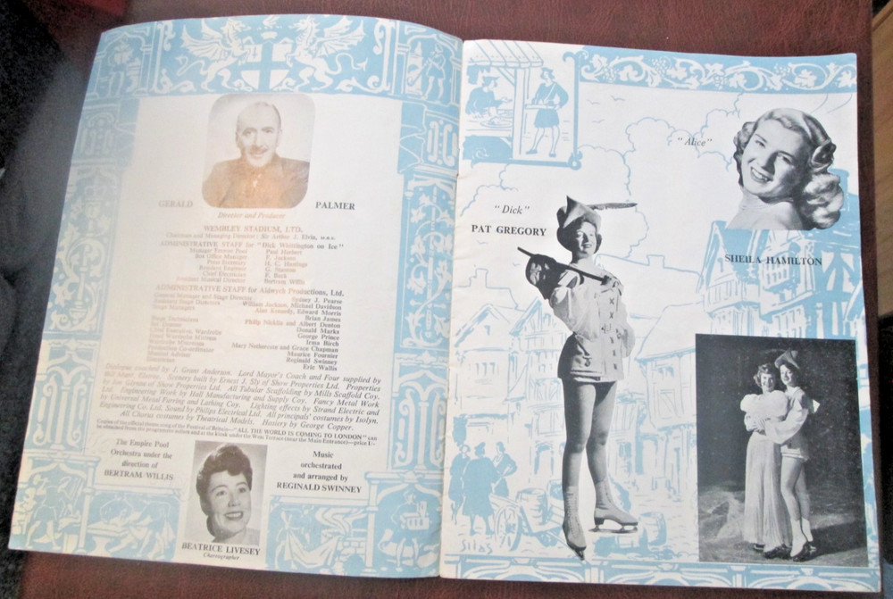 Dick Whittington on Ice 1950 Empire Pool Wembley Souvenir Programme