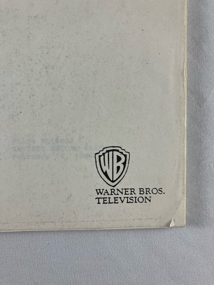 Original HEAD OF THE CLASS Pilot TV Script Revised Second Draft 1986