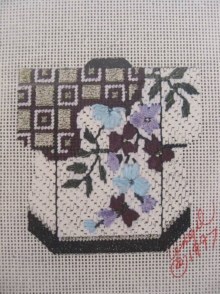 Angel 1997 - SPRING KIMONO Needlework Pattern