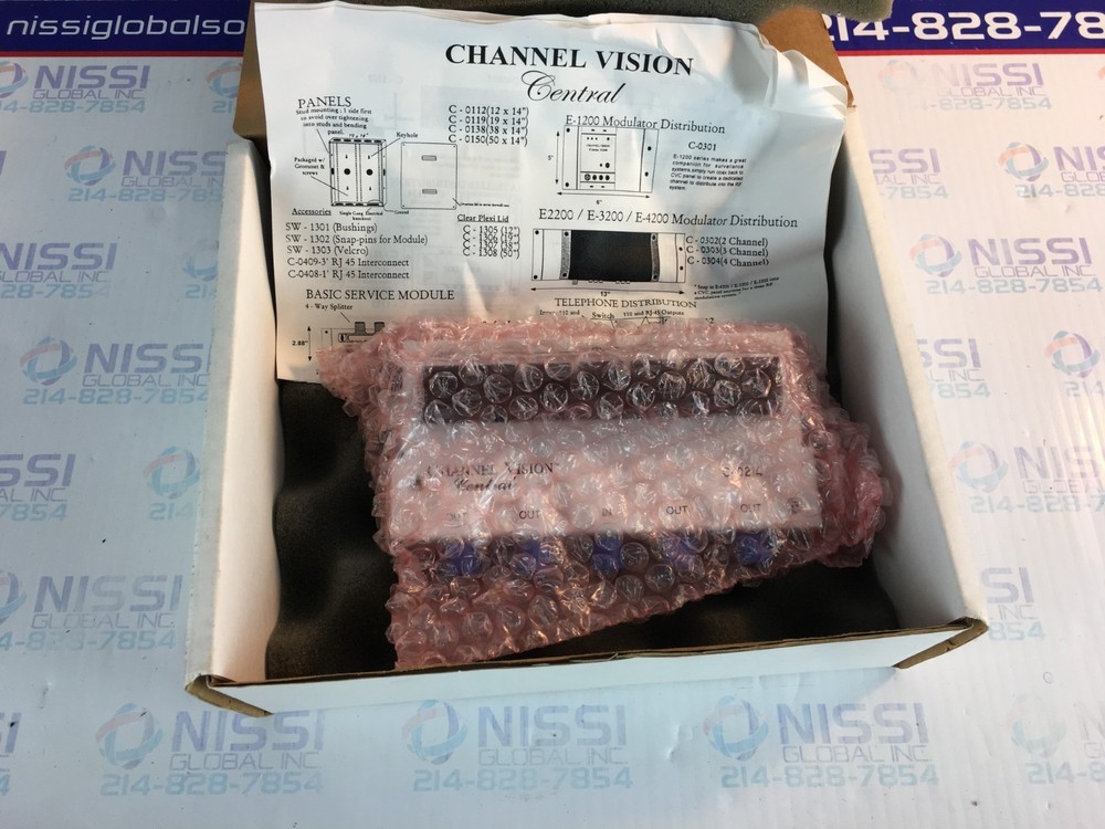 Channel Vision C-0214 Split Service Module Phone Jack