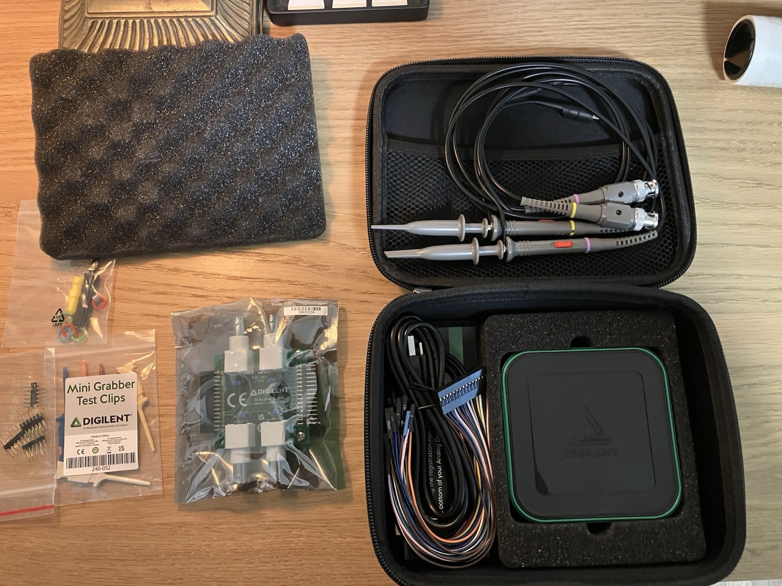 Digilent Analog Discovery 3 USB Oscilloscope, Function Generator, Logic Analyzer