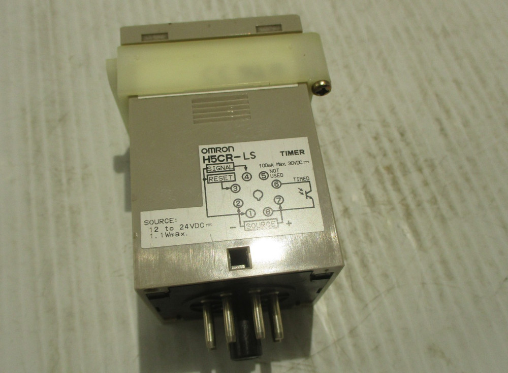 NEW OMRON H5CR-LS DIGITAL TIMER