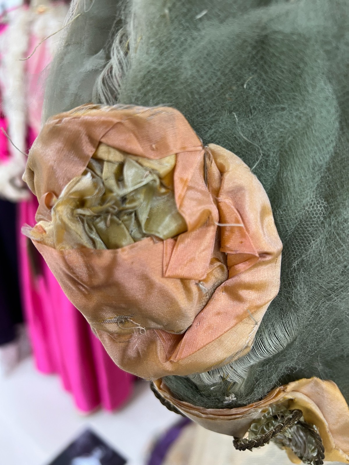 Antique Art Nouveau hat. 1910-1912.