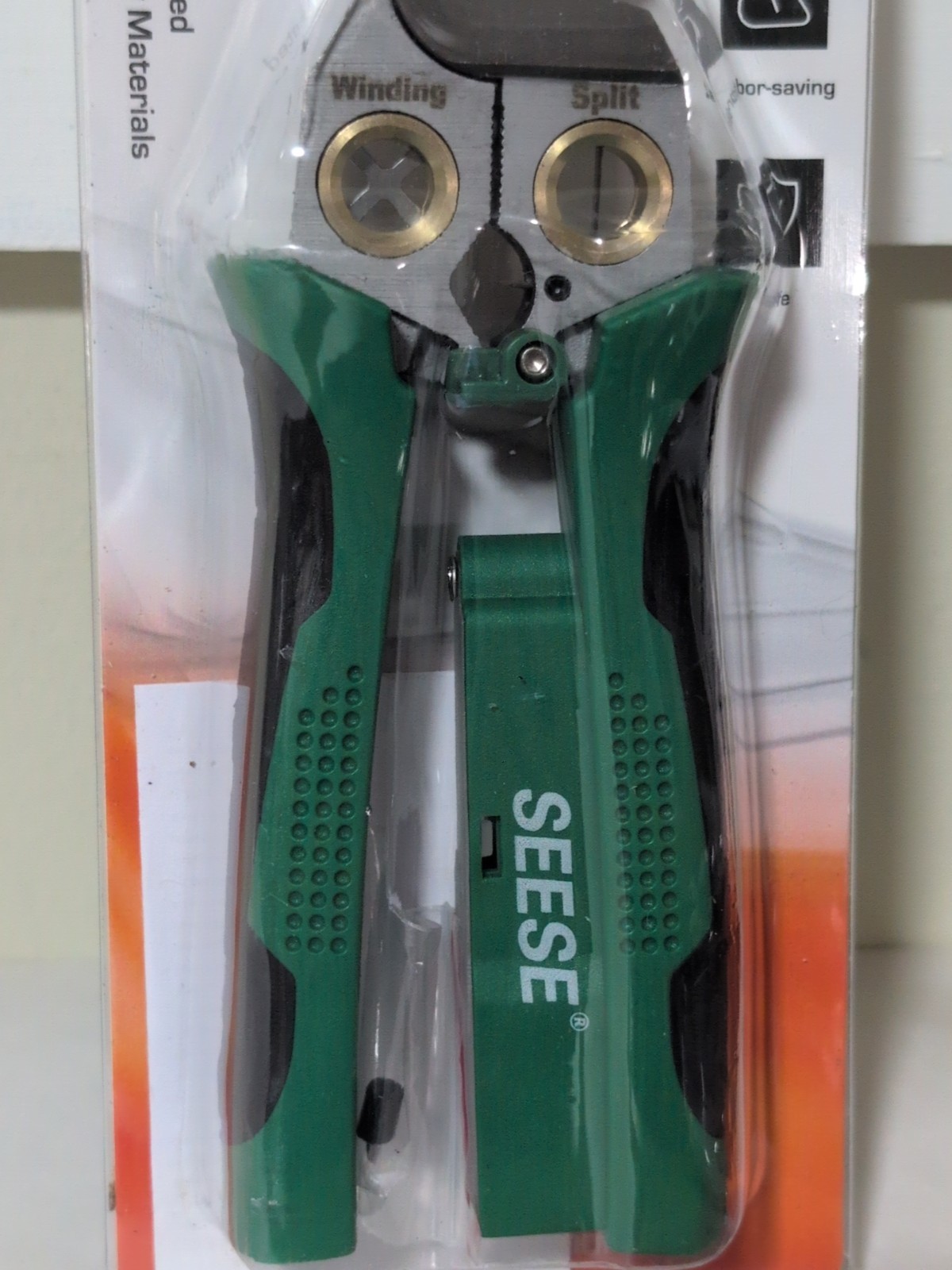 Seese 8 in 1 Stainless Steel Electrician Pliers w/ Electroprobe - Green - NEW