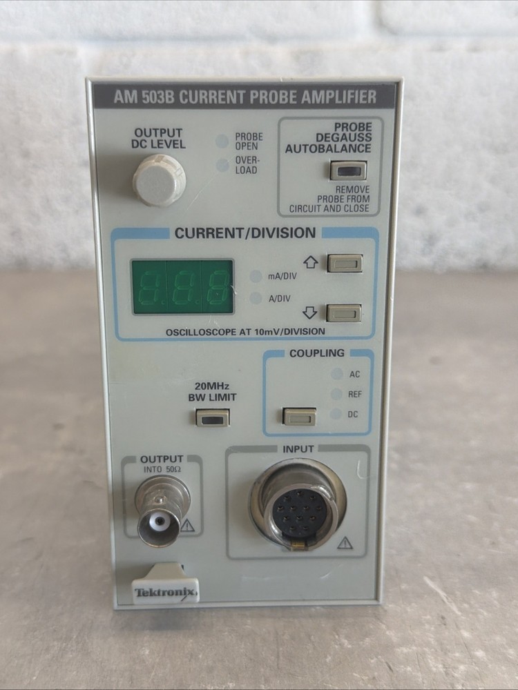 Tektronix AM503B Current Probe Amplifier - Unit Only