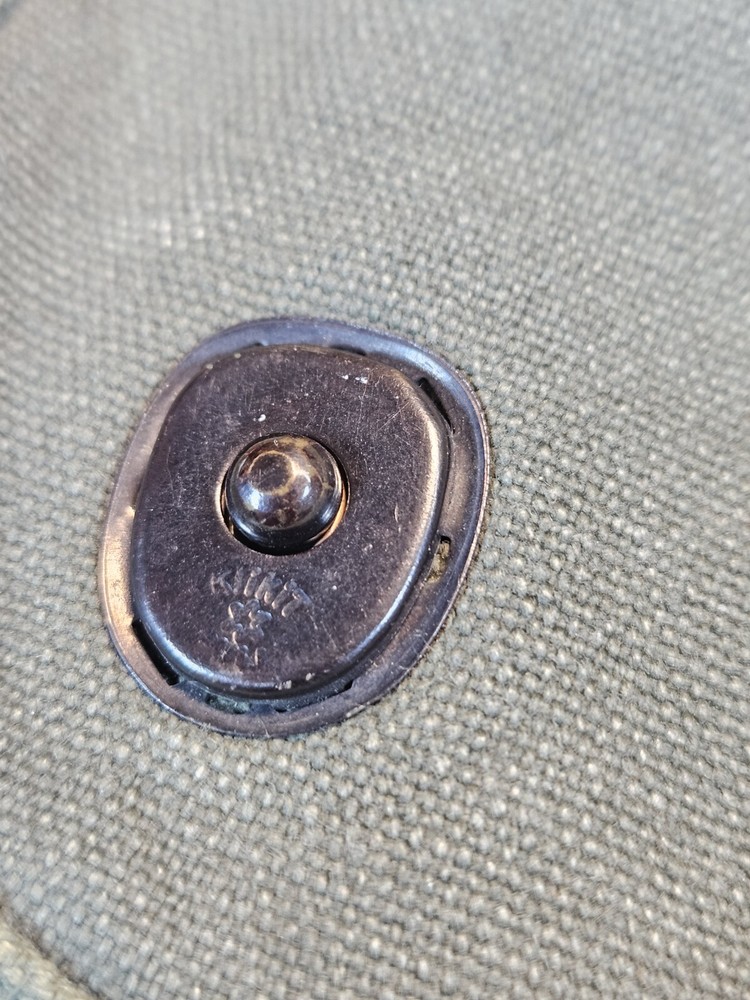 Late WWII US Military M38 Canvas Map Pack Case