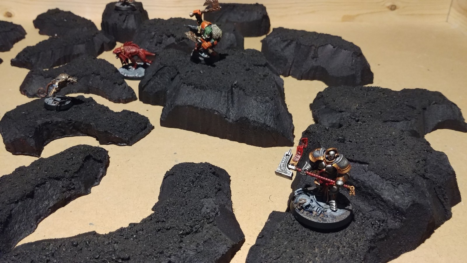 Wargaming Terrain Large Box Set Black Hills Primed Scenery