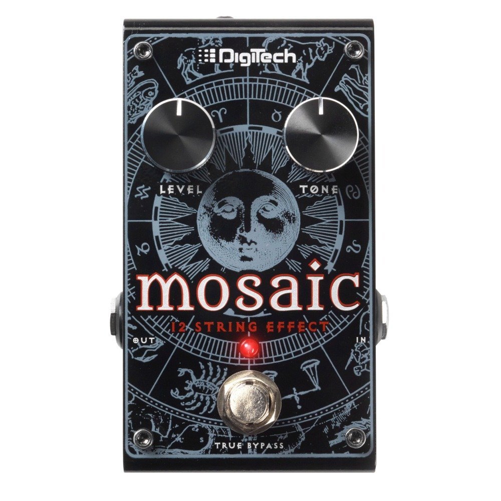 Digitech Mosaic Polyphonic 12-String Pitch Shift True Bypass Guitar Effect Pedal