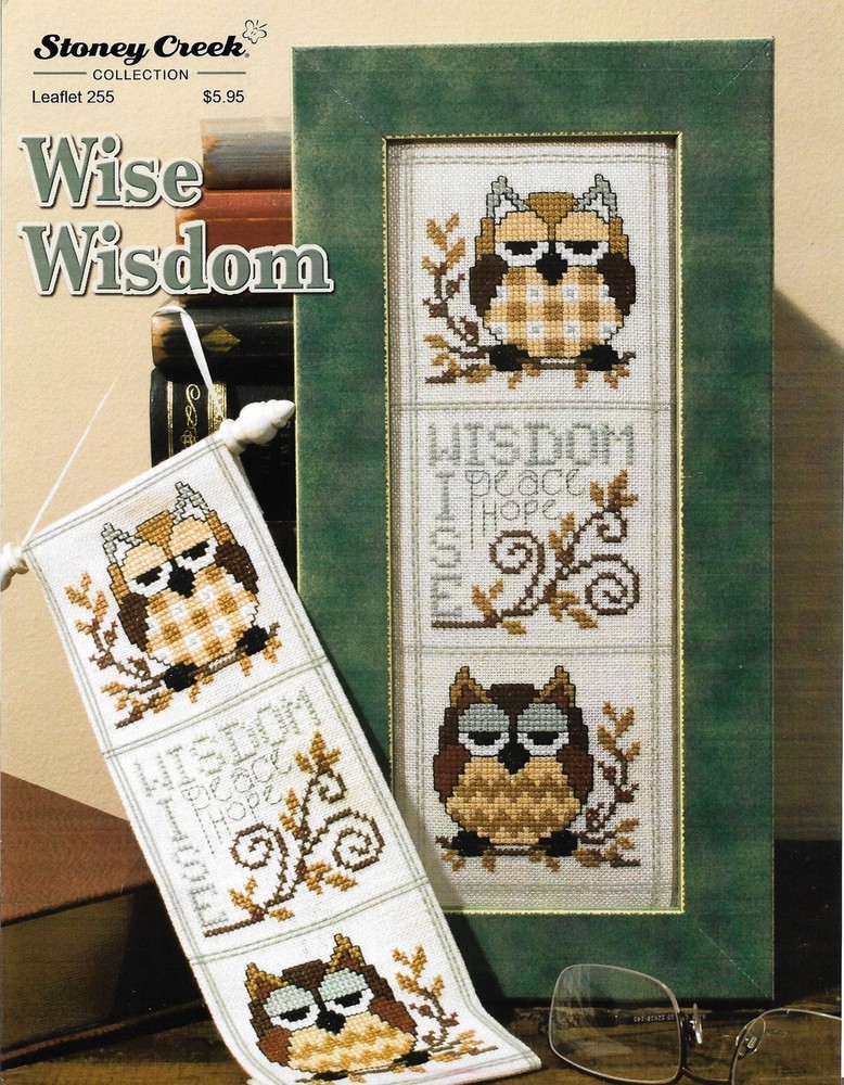 Wise Wisdom LFT255 by Stoney Creek cross stitch pattern