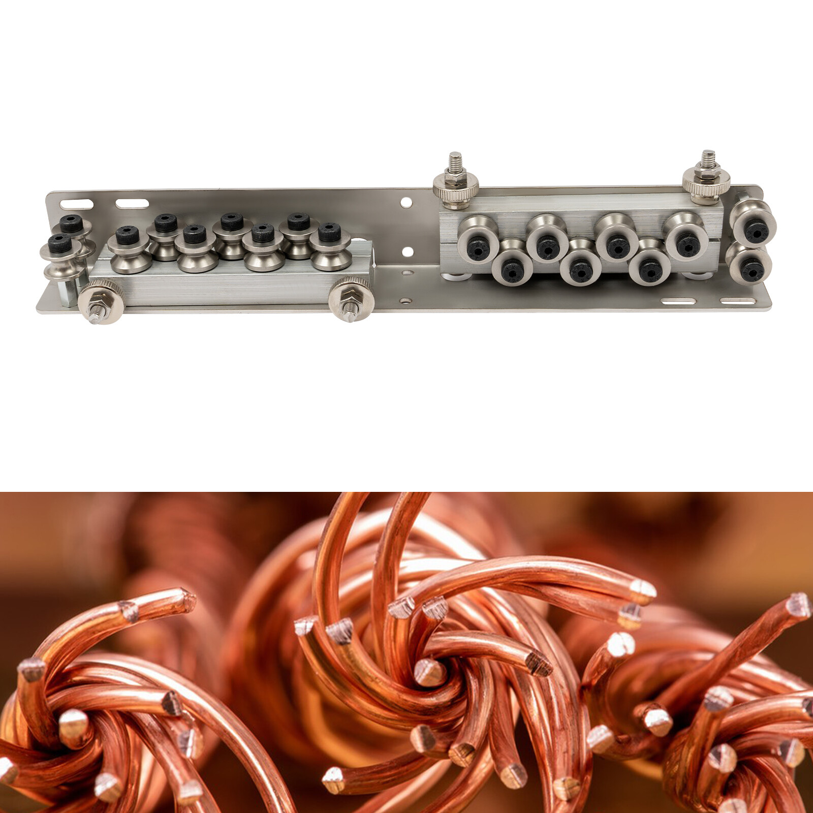 Wire Cable Straightener Manual Wire Straightener Wire Wheel Semi-Automatic New