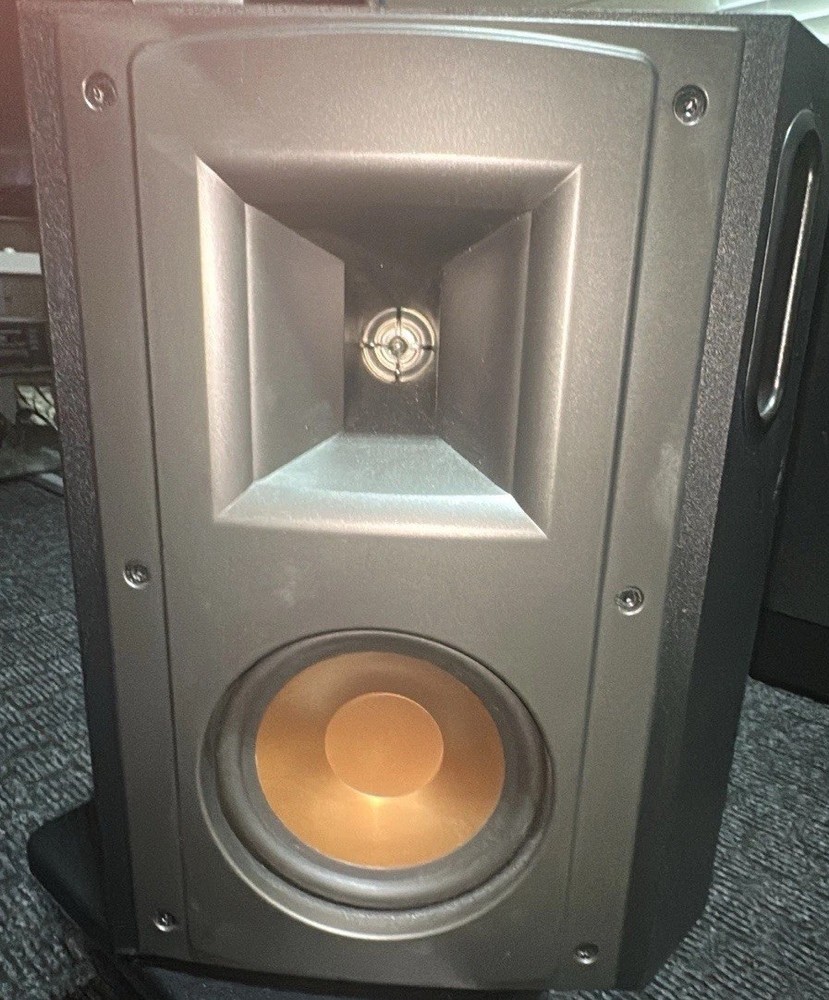 Klipsch RS52 Reference IV Surround Speakers (Black)-EUC (READ & See Pics)