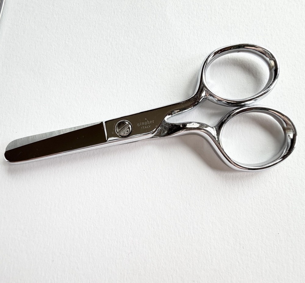 Gingher Scissors 4 in Rounded Pocket Shears Blunt Tip G-4PS