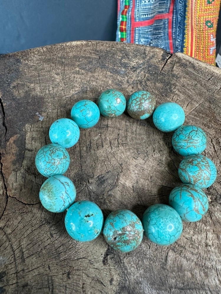 Old Chinese Turquoise Bracelet