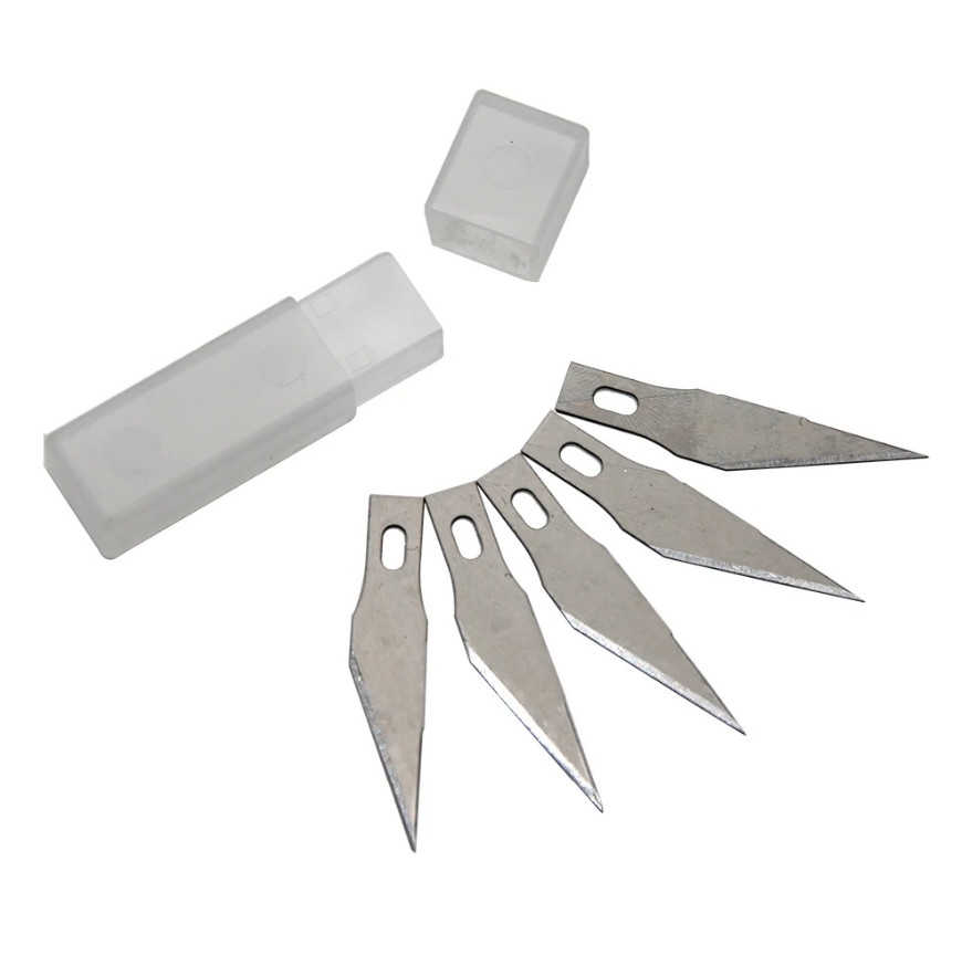 1set Aluminum Alloy Craft Knife Precision Carving Art Cutting Tool Kit - NEW