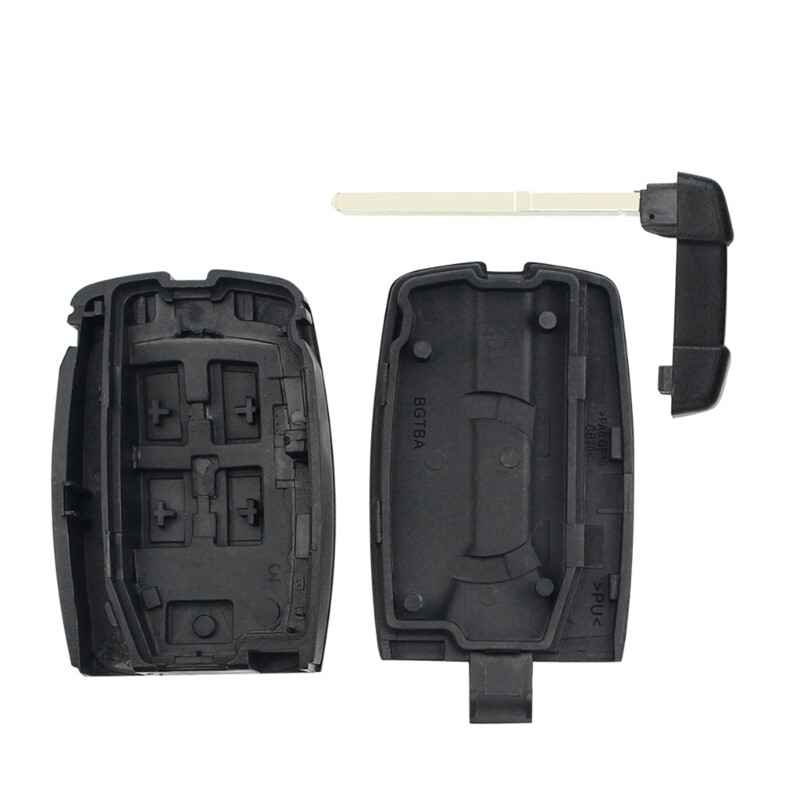 Key Blank For Rover-Freelander 2 5 Button Remote SmartFob Case Shell Uncut-Blade