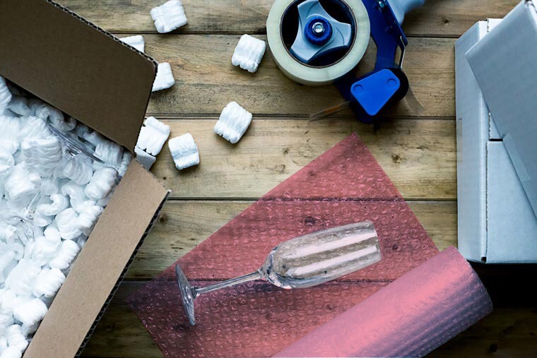 Small Bubble Cushioning Wrap Anti-Static Roll 100 ft x 12'' Wide