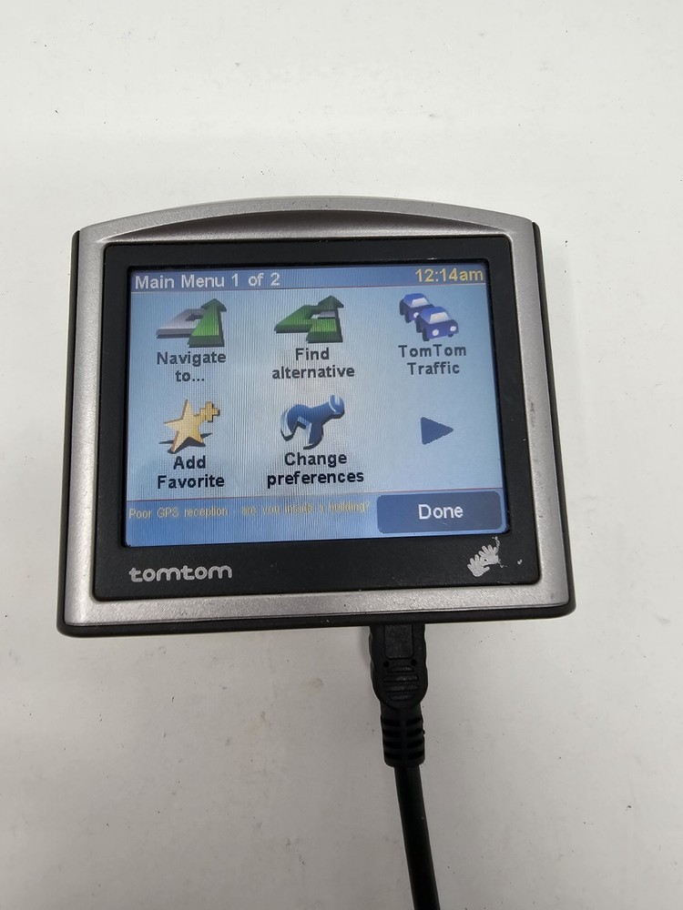 TomTom One (4N00.004) GPS Mountable Auto Navigation Bluetooth N14644