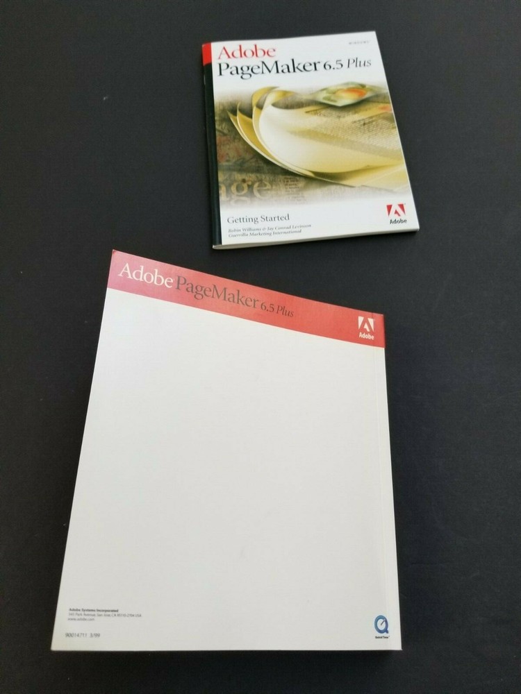 Adobe Pagemaker 6.5 Plus Windows User Manuals NO DISKS