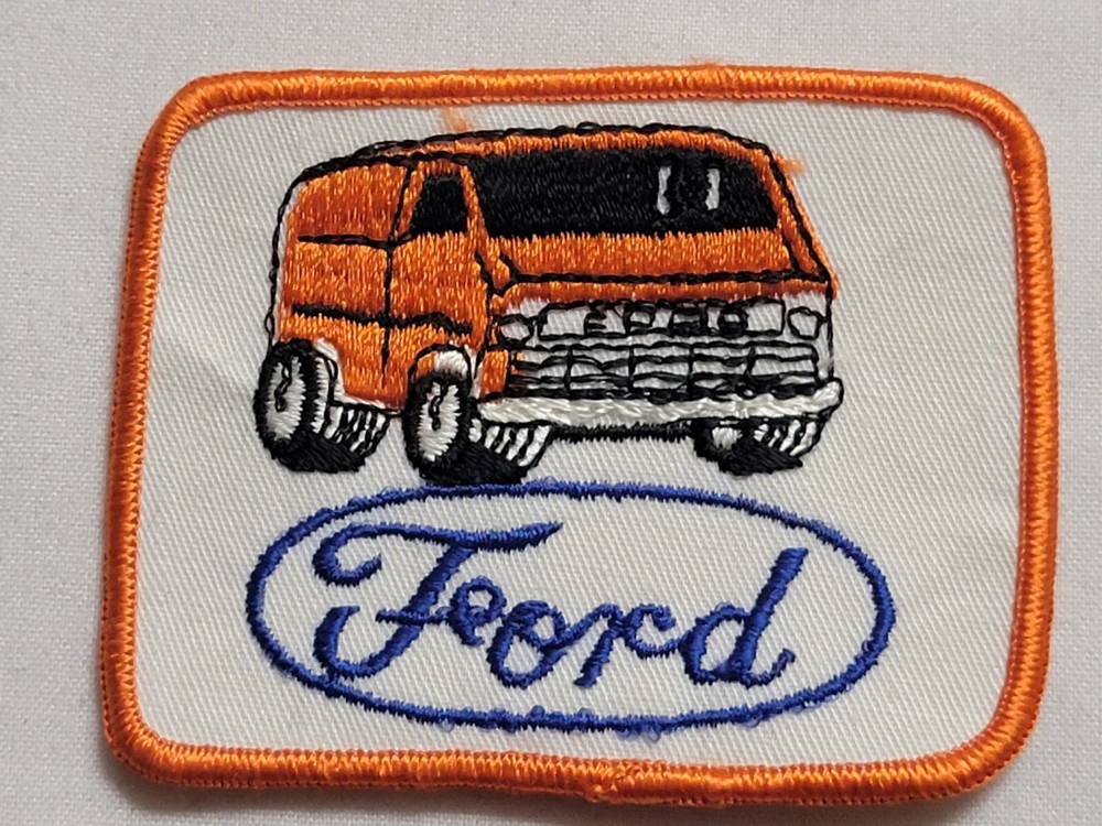 Vintage NOS Patch Ford Van Shirt Jacket Hat