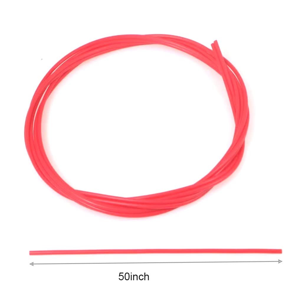 Spray Can Replacement Straws, Extension 10-Count, Red