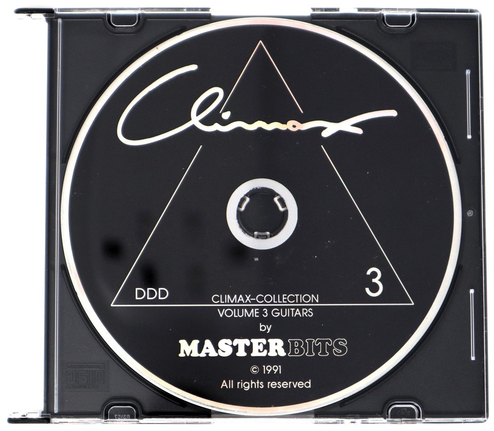 Masterbits Climax Collection 3 Guitars Sample Library/Sound Library/Sampling CD