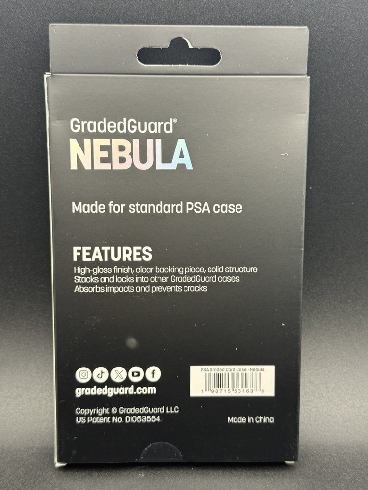 GradedGuard PSA Graded Case Guard Protector - NEBULA Limited Edition