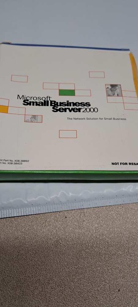 Microsoft Small Business Server 2000 NFR CDs With Keys.