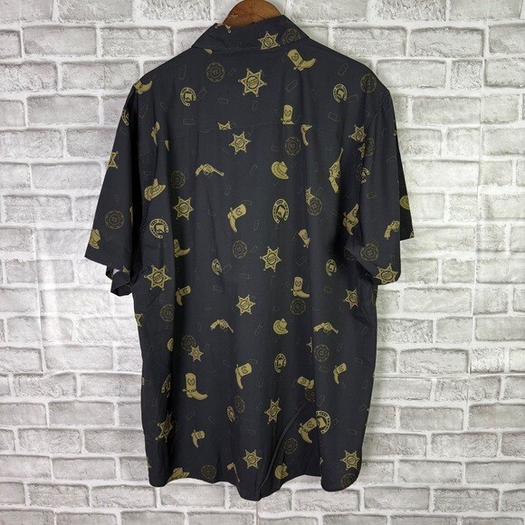 Dixxon Flannel Co. 1876 x Rockford Fosgate Western Party Button Up Shirt 2XL NWT