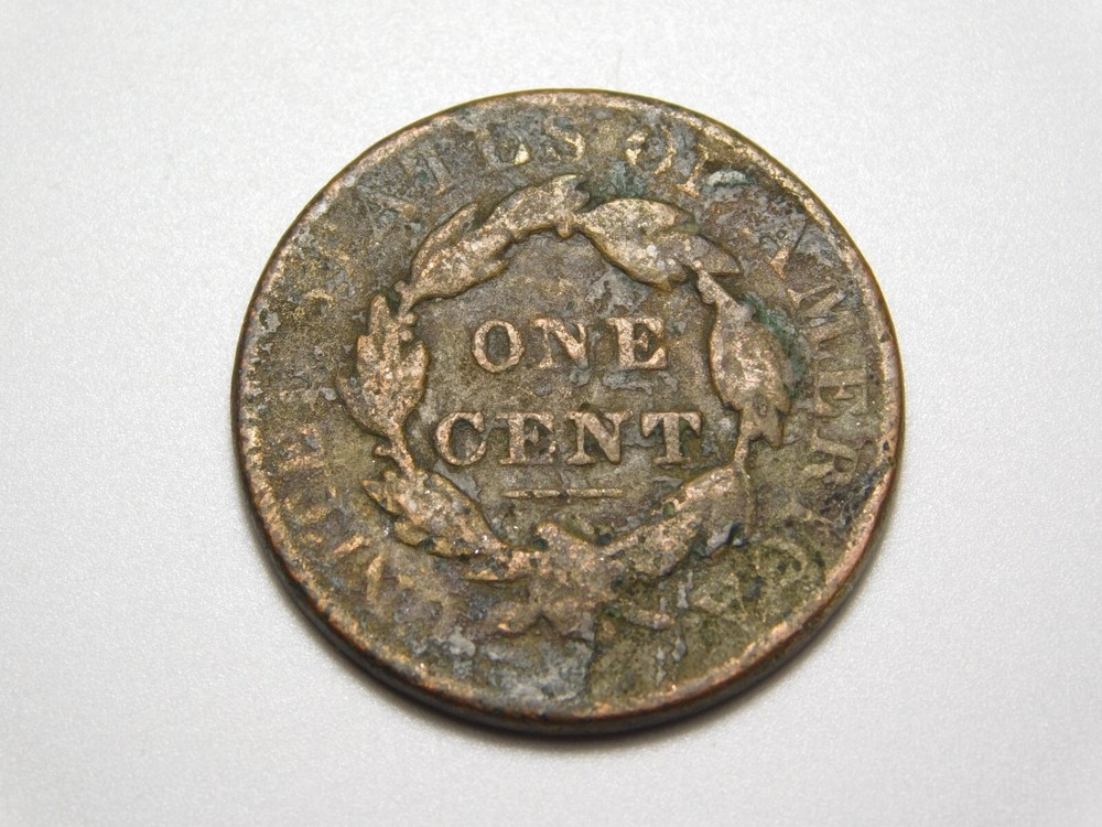 OLD US COINS 1831 CORONET HEAD LARGE CENT