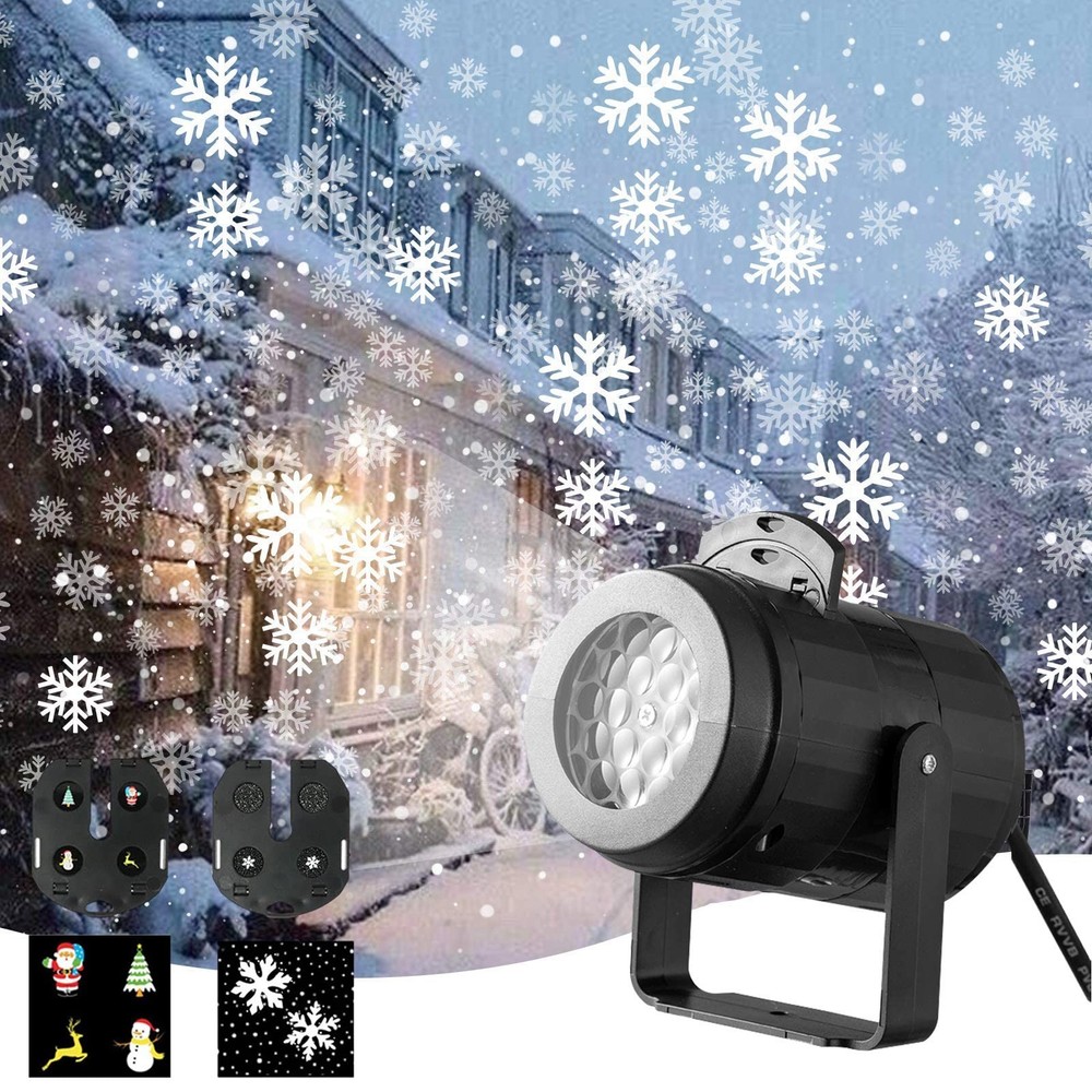 Callenbach Christmas Projector Lights, Snowflake Projector Rotating Christmas...