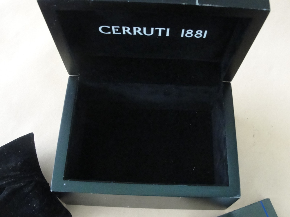 CERRUTI 1881 WATCH BOX - EMPTY - Damaged
