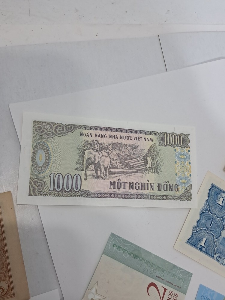 12 Various Foreign Banknotes (s)