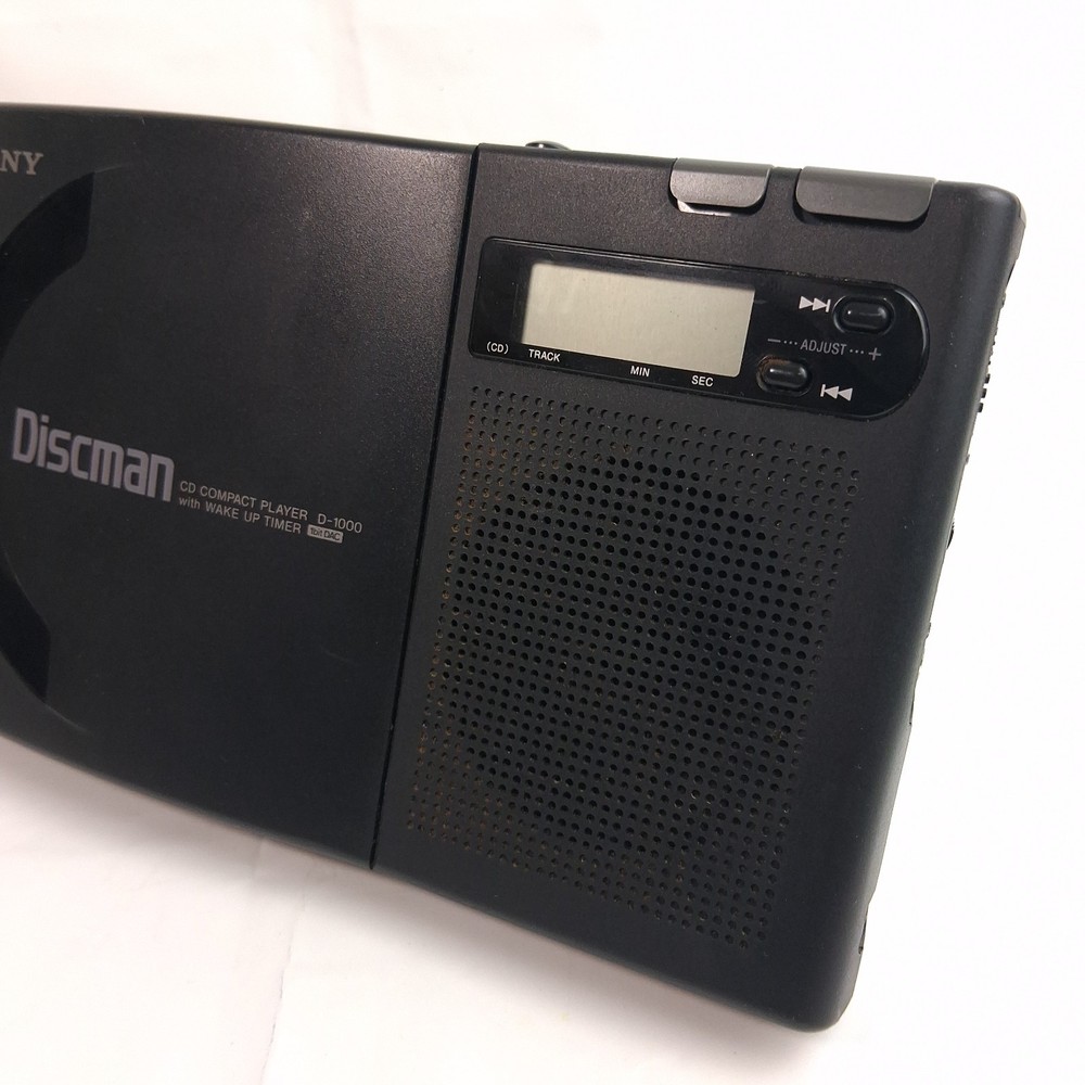 Sony Discman D-1000 CD Compact Player Tested Works