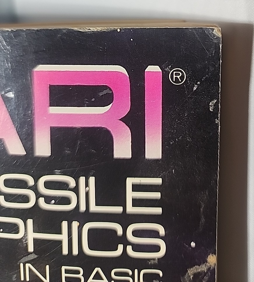 Atari Player-Missile Graphics in Basic Vintage Computer Book Philip C 1st ED PRT