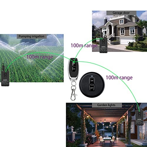 12v Wireless Switch,Mini Remote Control DC5-48V--10A relay