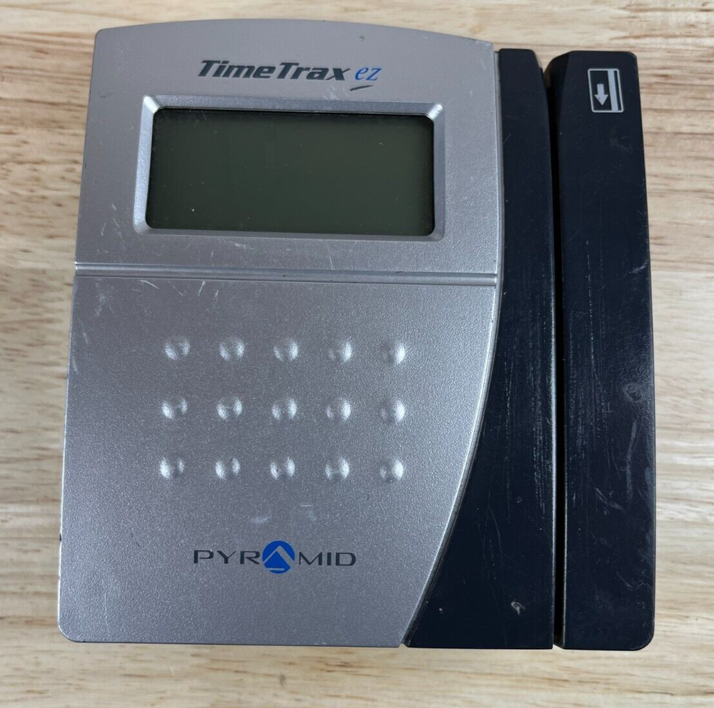 Pyramid TimeTrax EZ Swipe Terminal Time Clock