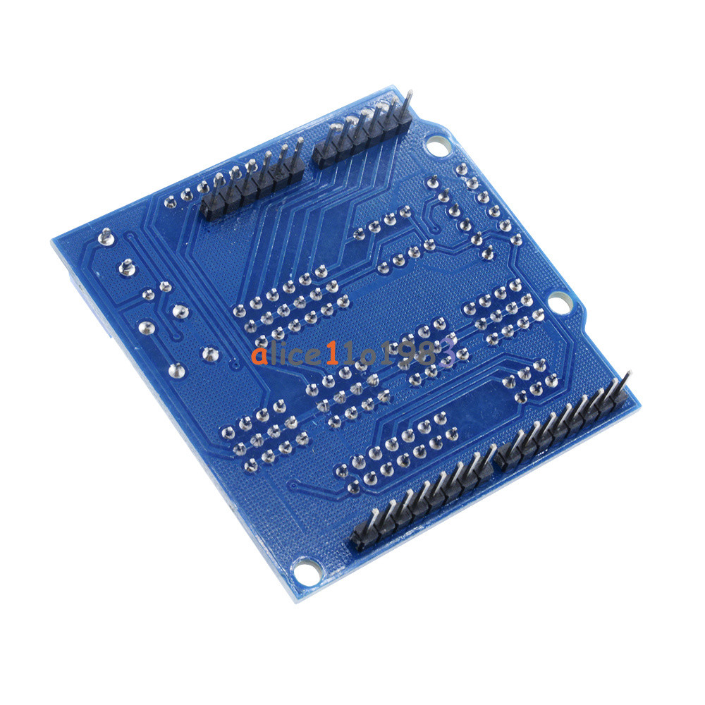 Arduino UNO MEGA Duemilanove Sensor Shield V5 Digital Analog Module Servo Motor