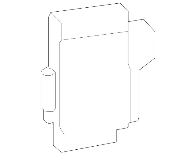 Genuine  Blind Spot Detection System Warning Sensor Bracket 166-885-55-14