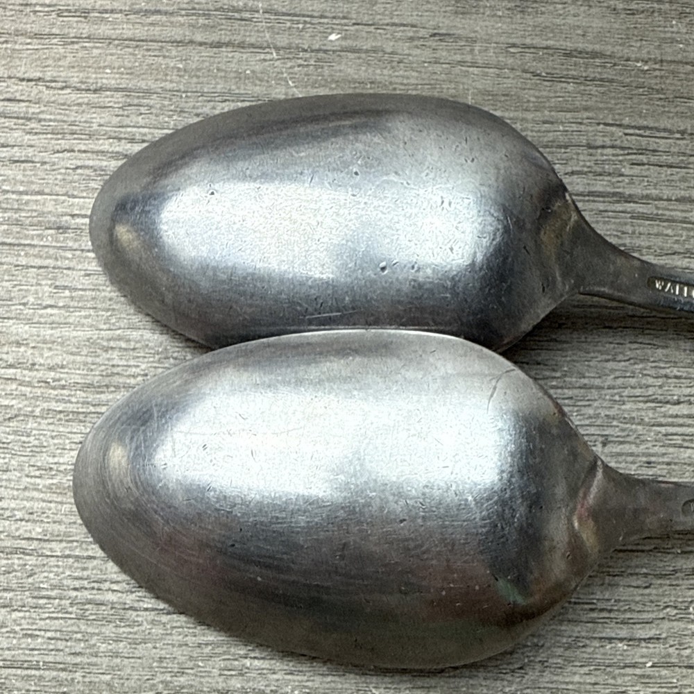 Military U.S. WALLCO Stainless Mess Spoon Serving / Tablespoon Quantity 2