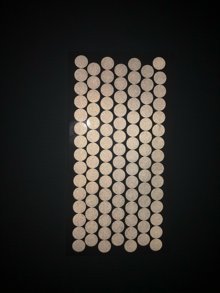 Reflective ELG Dots Sheet - 3/4 inch Engineering Grade