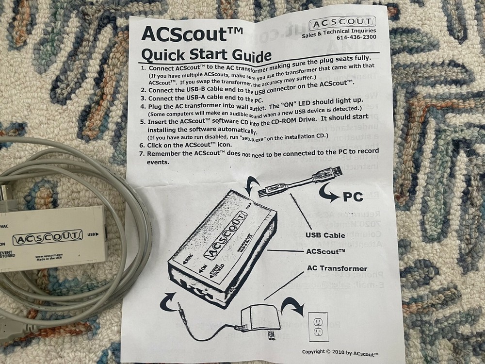 ACScout V3 Power Quality Analyzer New